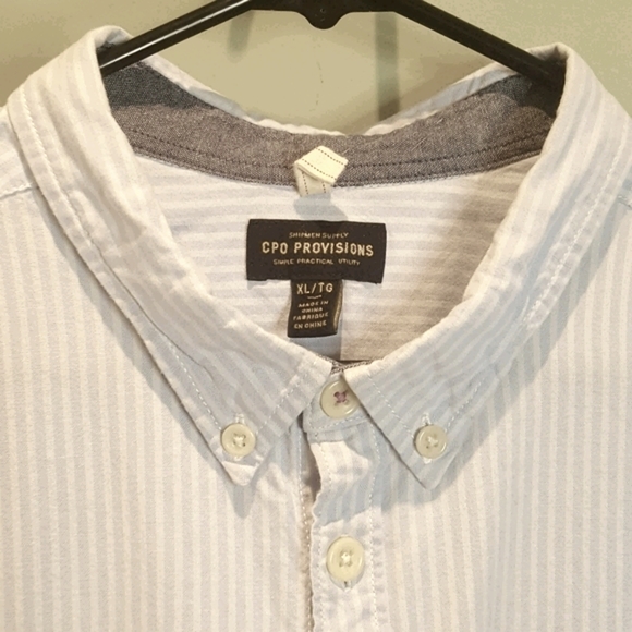 CPO Provisions Shipmen Men's XL Button-down Shirt - Picture 2 of 7
